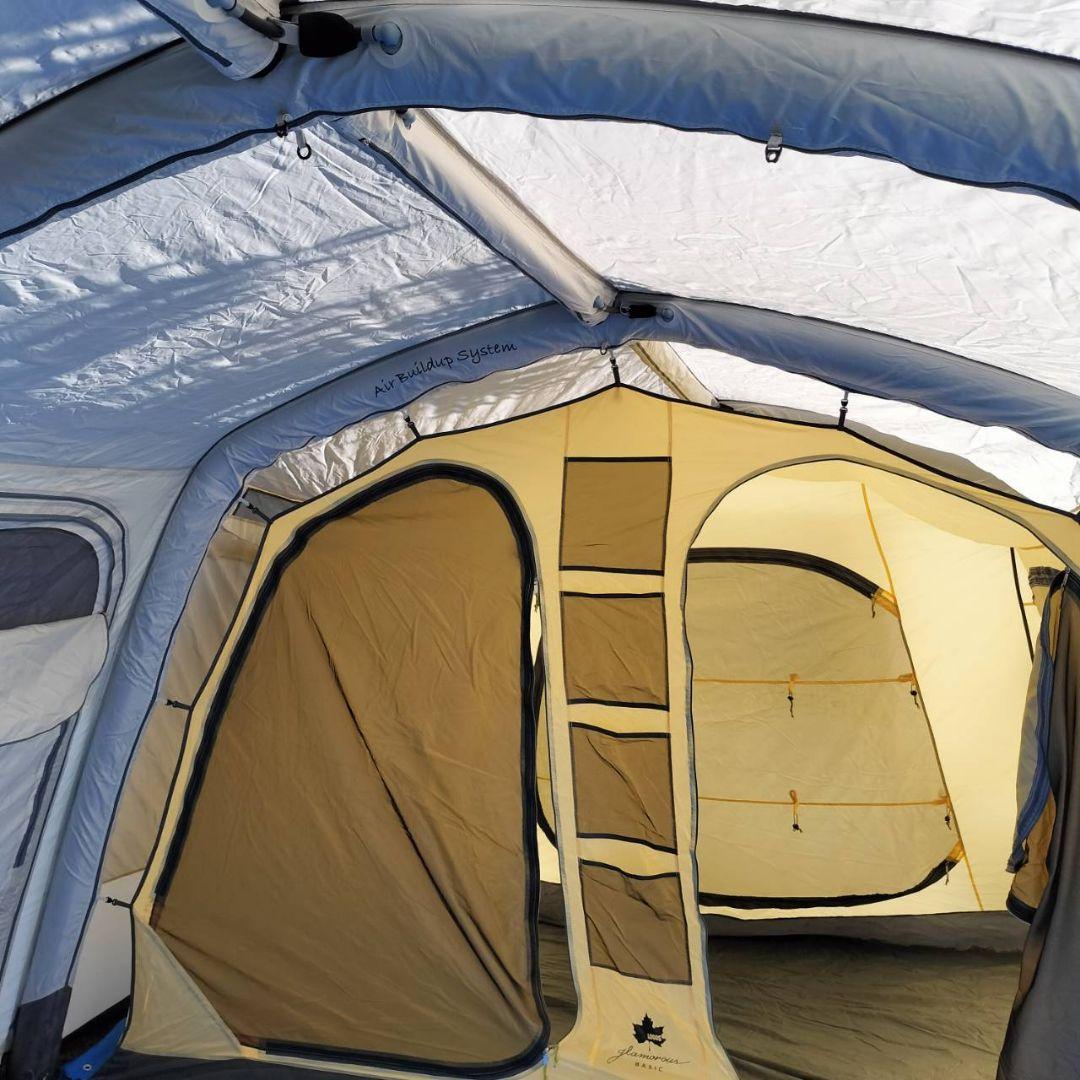 LOGOS　グランベーシック エアマジックリビングハウス WXL-AI大型テント