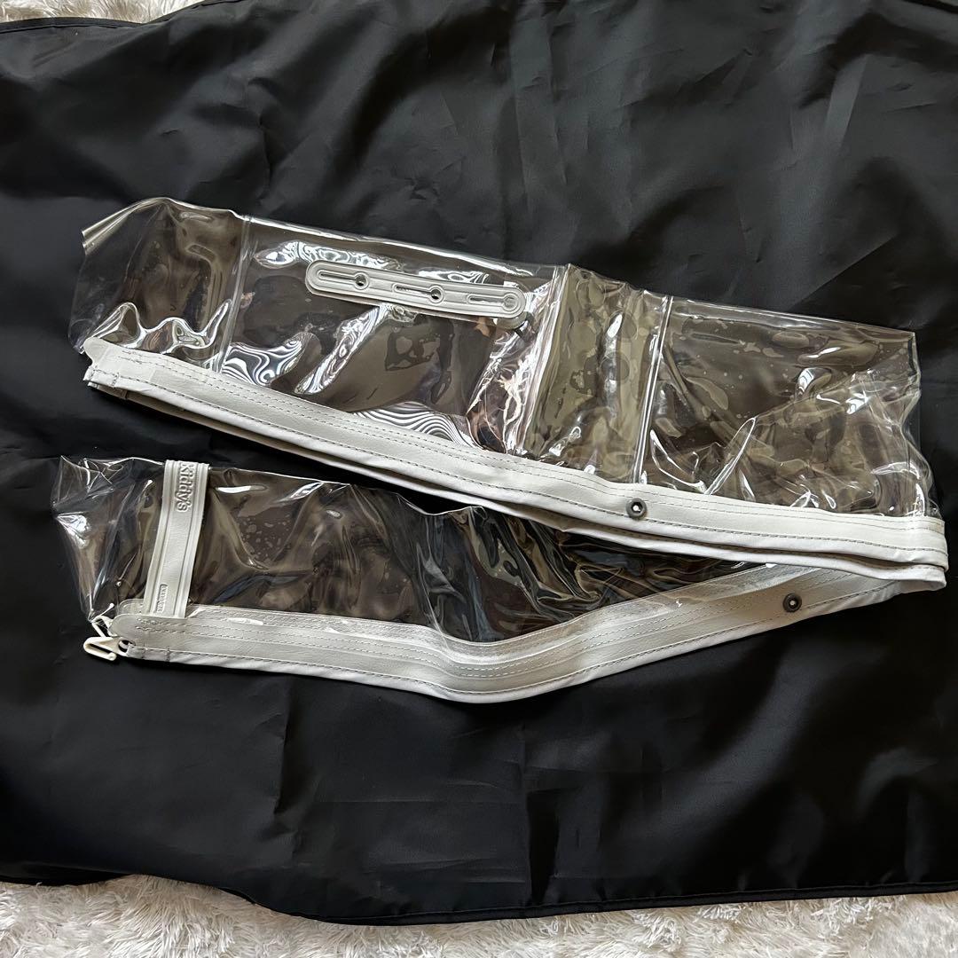 未使用★リトルキディーズ ver.3＋ 自転車レインカバー　フロント　ブラック