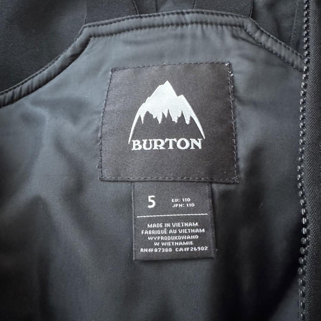 Burton キッズ雪山あそび用 スノーボード/スキーウェア 110cm｜美品