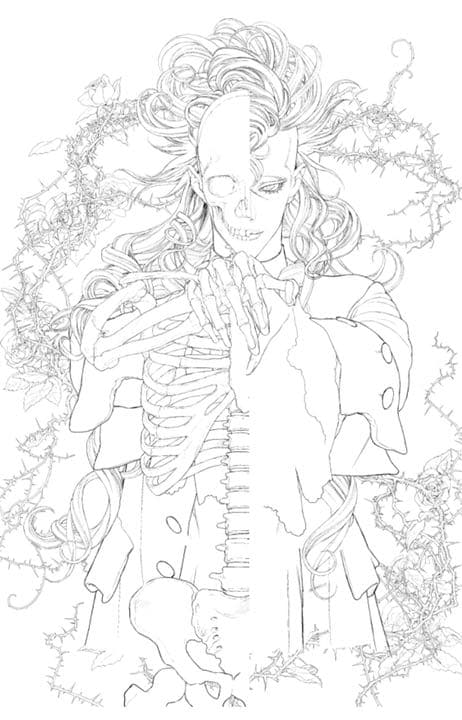 【超美麗】坂本眞一「イノサン」、集英社マンガアート◎世界限定5部希少版画4点◎