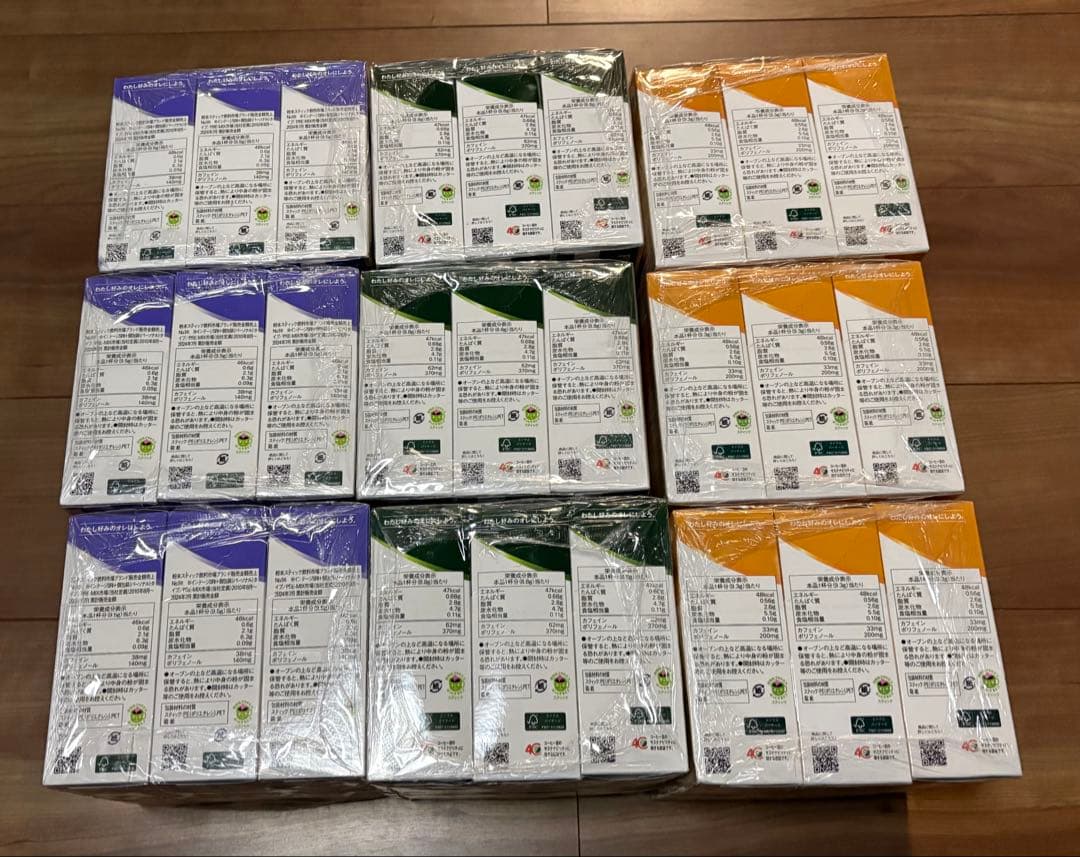 ブレンディスティック カフェオレ、ミルクカフェオレ、紅茶オレ　3種432本セット