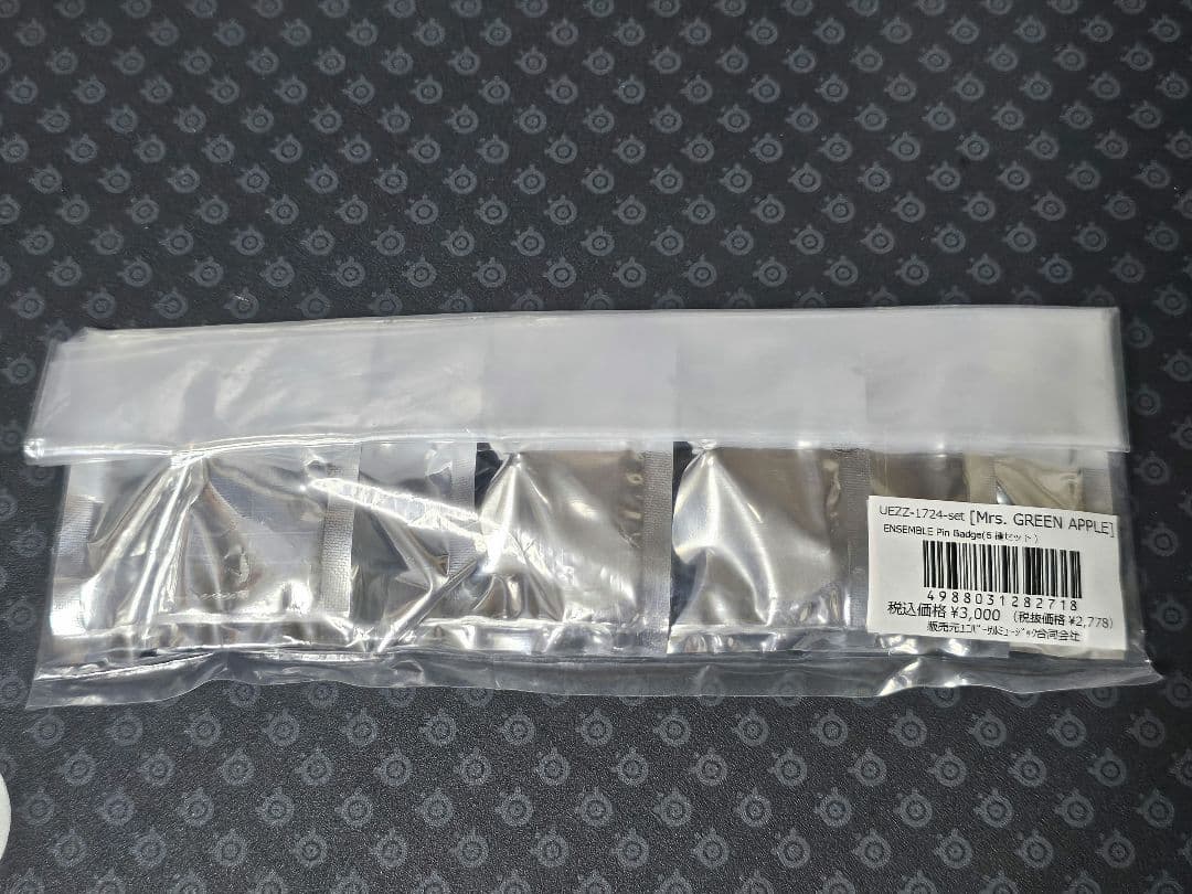Mrs.GREEN APPLE　ピンバッジ　コンプリートセット