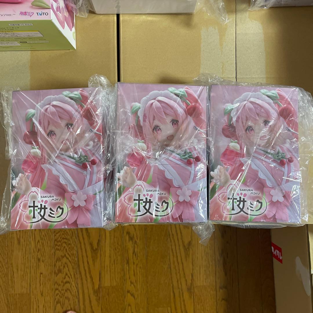 桜ミク プライズフィギュア まとめ売りセット
