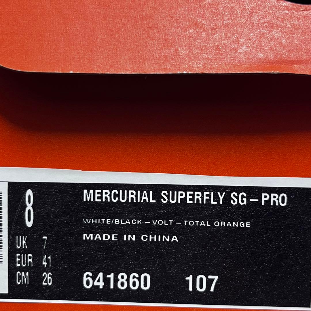 NIKE Mercurial Superfly Ⅳ SG-PRO 26cm