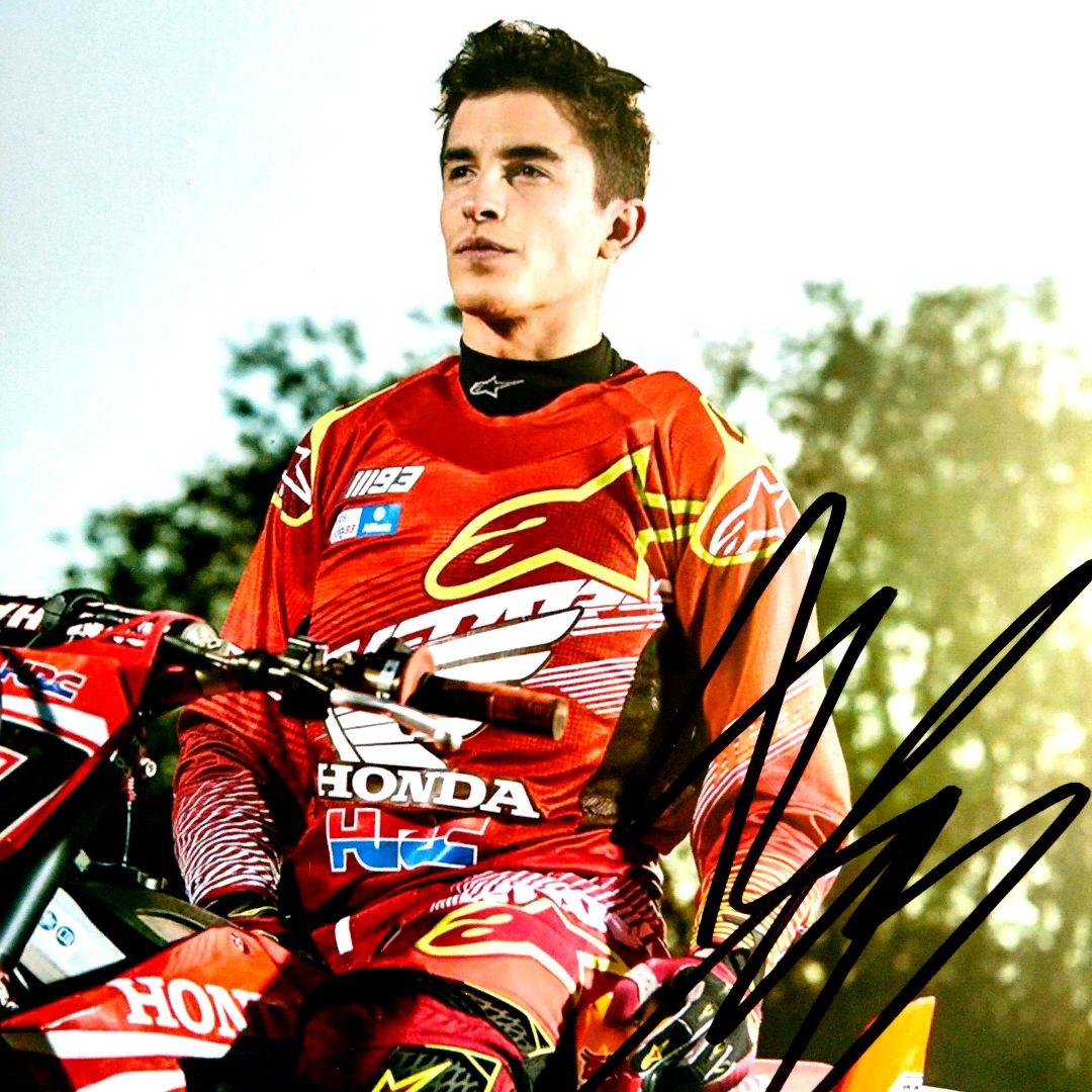 セール中…マルク・マルケス直筆サイン入り超大型写真…Marc Mrquez…