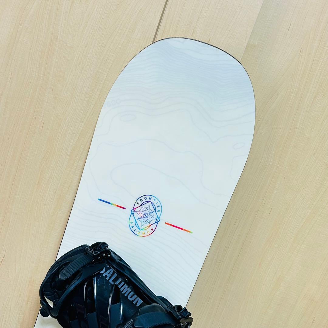 【美品】SALOMON FRONTIER スノーボード ビンディング付 Mサイズ
