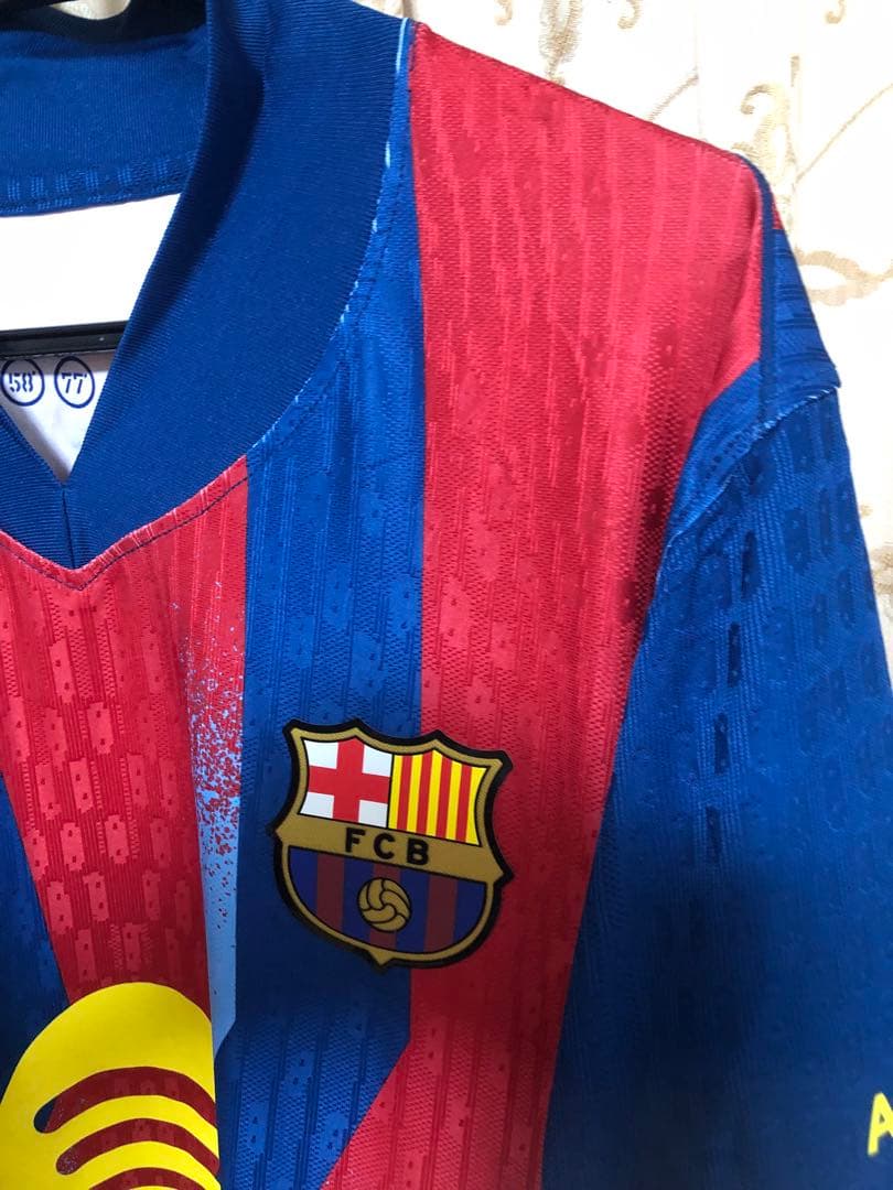 [美品]バルセロナ25-26 4th ラミン・ヤマル オーセンティック Lサイズ