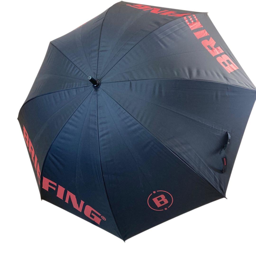 ✨美品✨BRIEFING ブリーフィング 日傘 ゴルフ ブラック アンブレラ