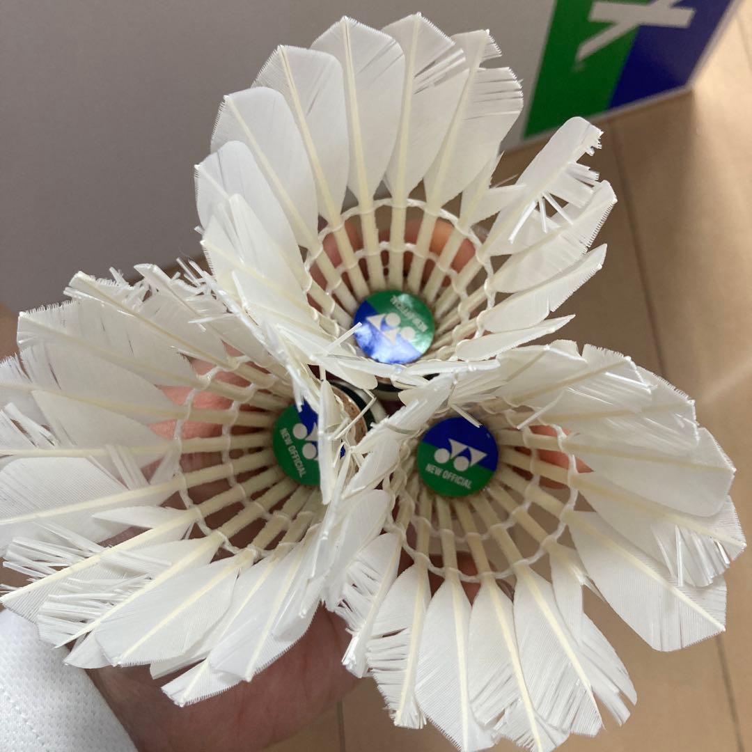 YONEX 公式試合用シャトル 中古品10本入り