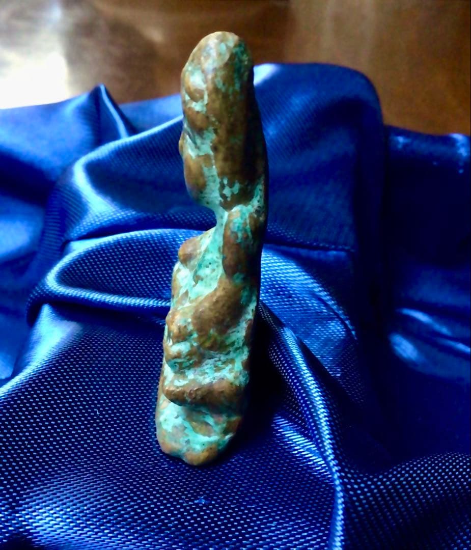 金銅仏像（阿弥陀如来坐像／推定・朝鮮半島三国時代）