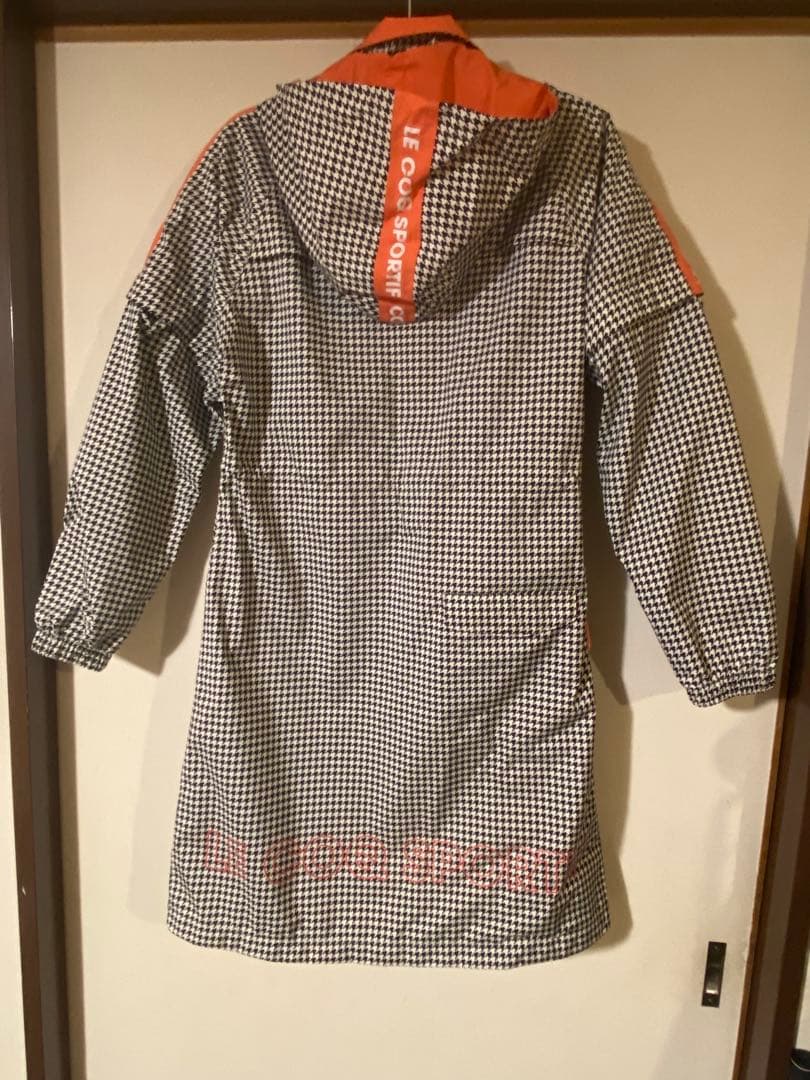 le coq sportif 千鳥格子柄　レインウェア 新品　Mサイズ