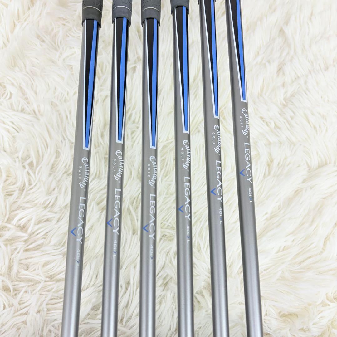 Callaway LEGACY レディースアイアンセット FLEX L 6本