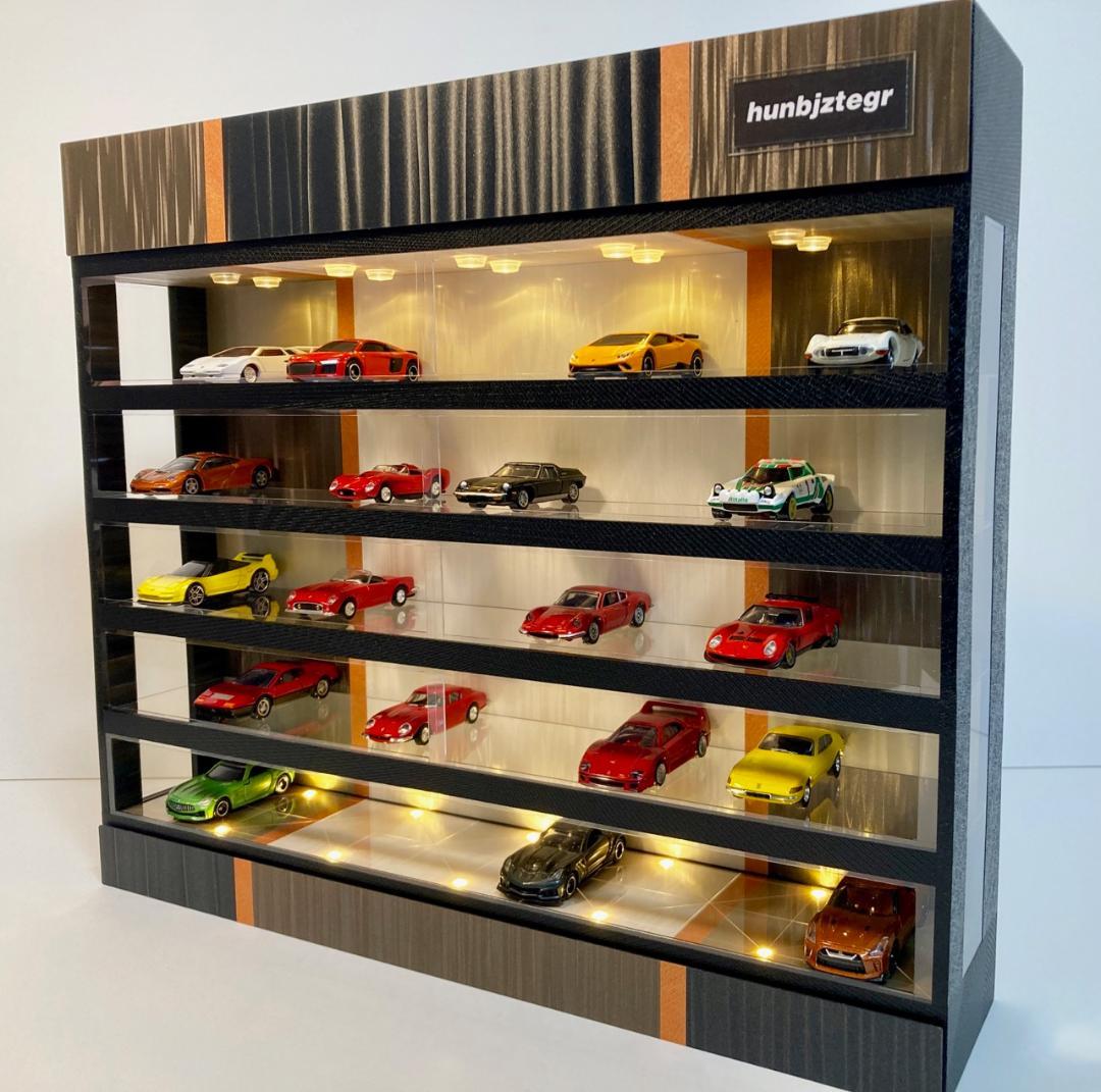 1/64展示50台！可・スタッコライン＆・5層式ディスプレーBOX/ネオジオラマ