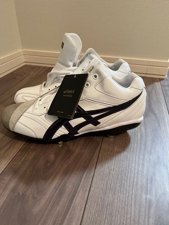 【値下げ】asics 野球　オーダースパイク　左投げ用