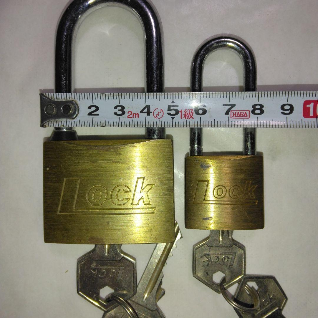 レトロ南京錠セット 　中古品