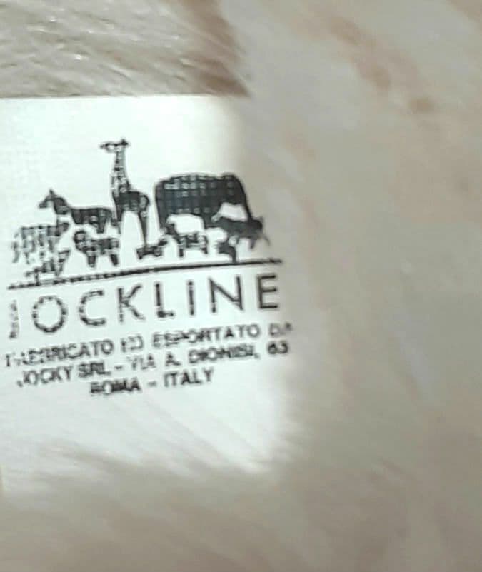【美品】ジョックライン　JOCKLINE社　当時物　イタリア製　犬　ゴールデン