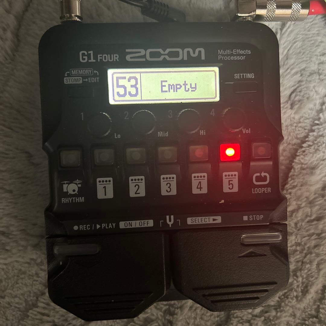ギター zoom g1