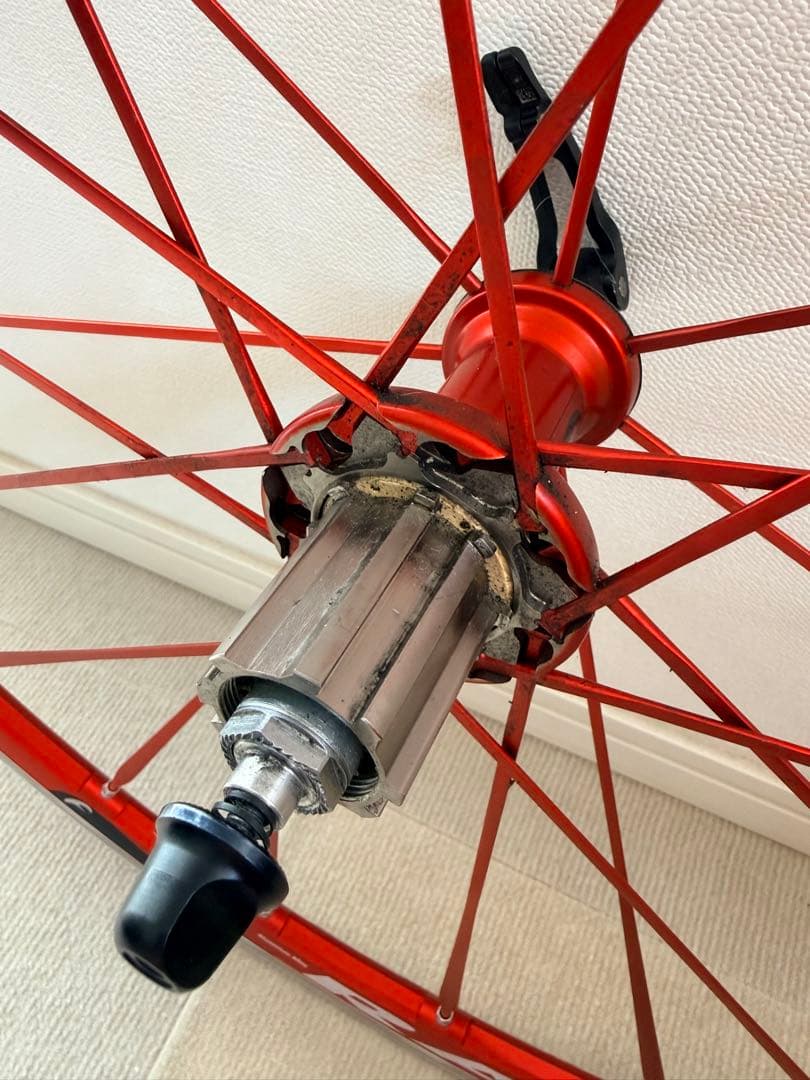 FULCRUM フルクラム　レーシングゼロ　チューブラー　カンパ　レッド