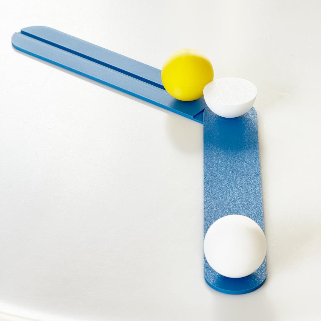 自宅で厚みのイメージトレーニングができる　イメージボール　パイプイメージ　接点