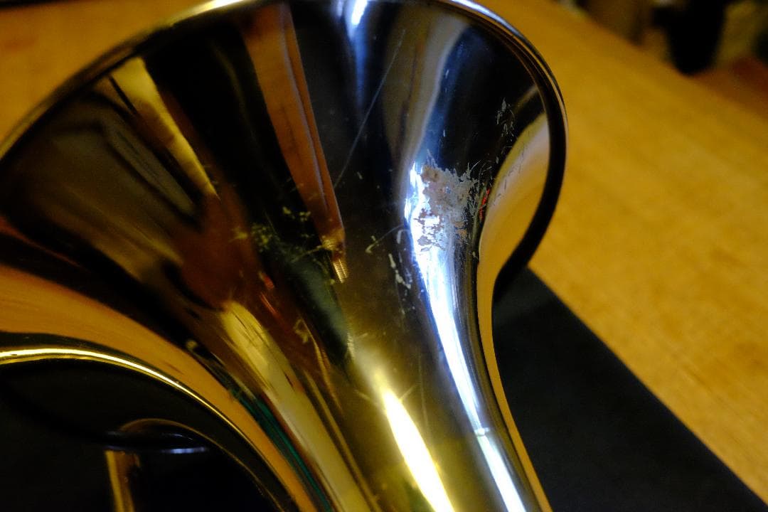 音質最高のテナートロンボーンLINE1000劣化比較的少ないけどスライドが未調整