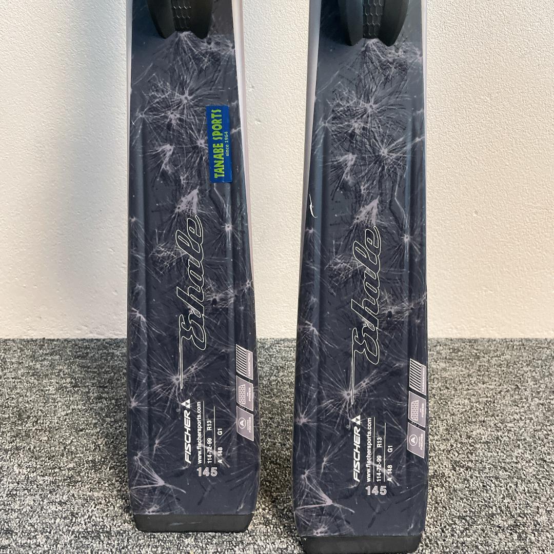 フィッシャー Exhale 145cm 初中級向け レディース スキーセット