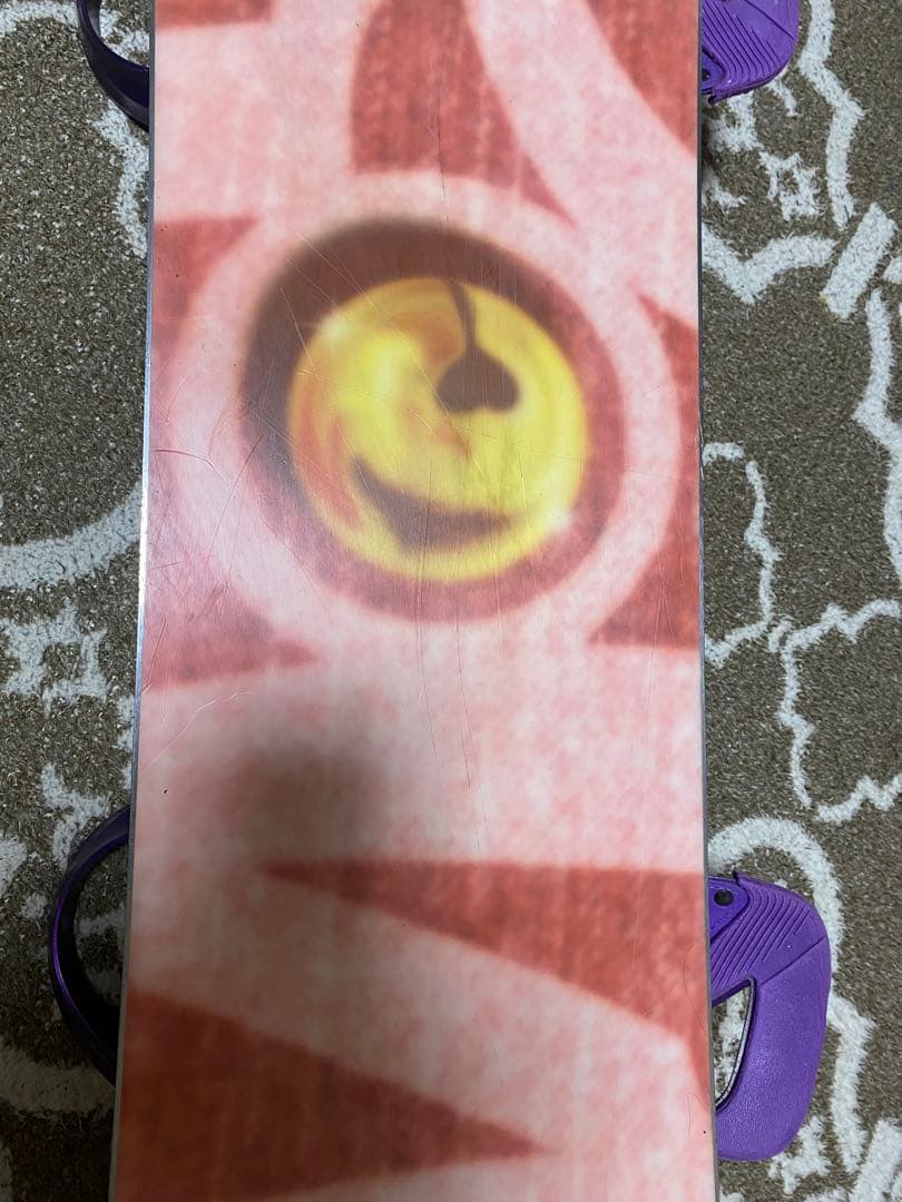 moss スノーボード ビンディング付き