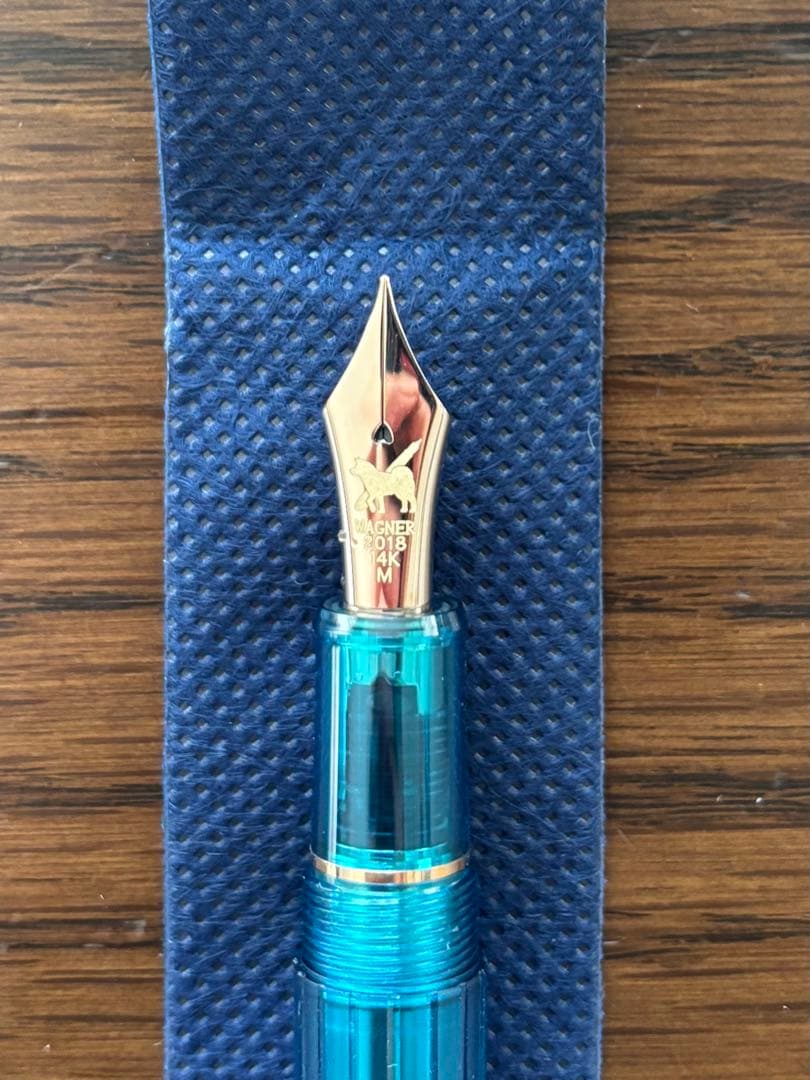 【希少中古美品】プラチナ万年筆 センチュリー ワーグナー 2018 M