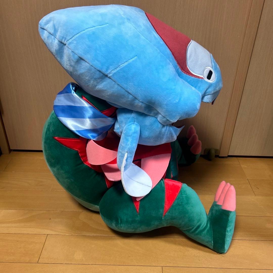 ポケモン　ウオノラゴン　エラがみ　ぬいぐるみ こだわりスカーフ