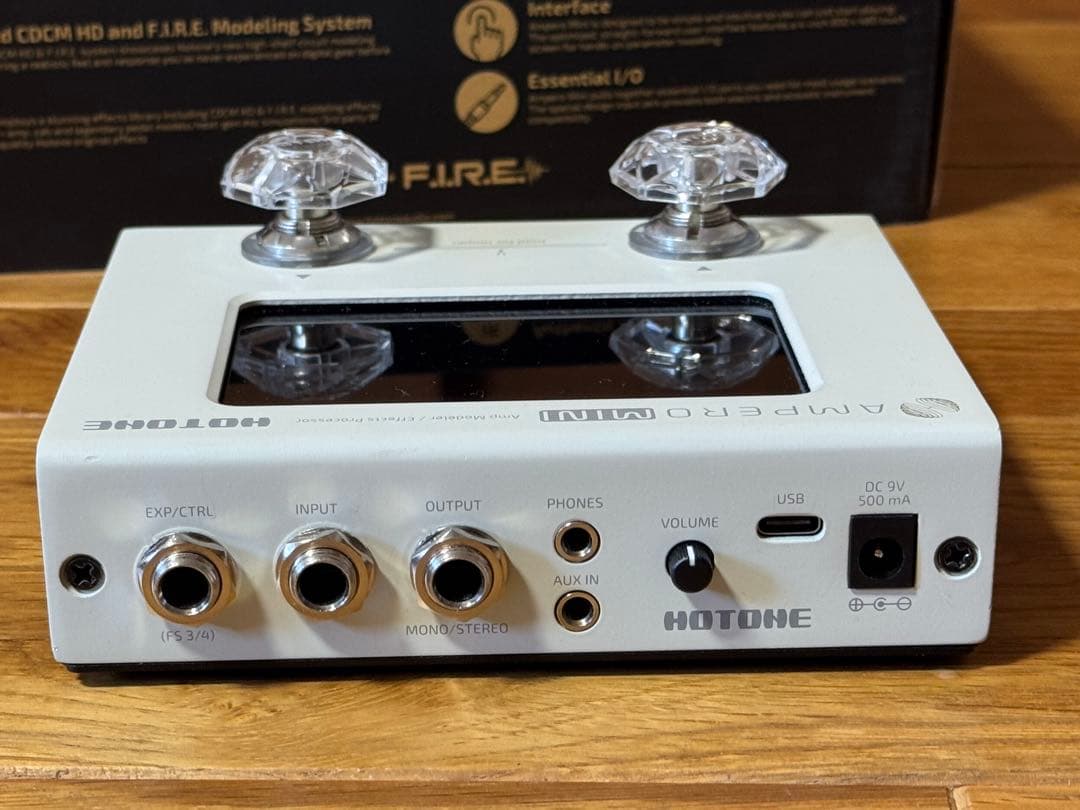 【美品】Hotone Ampero Mini ギターエフェクター