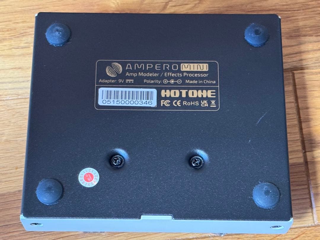 【美品】Hotone Ampero Mini ギターエフェクター