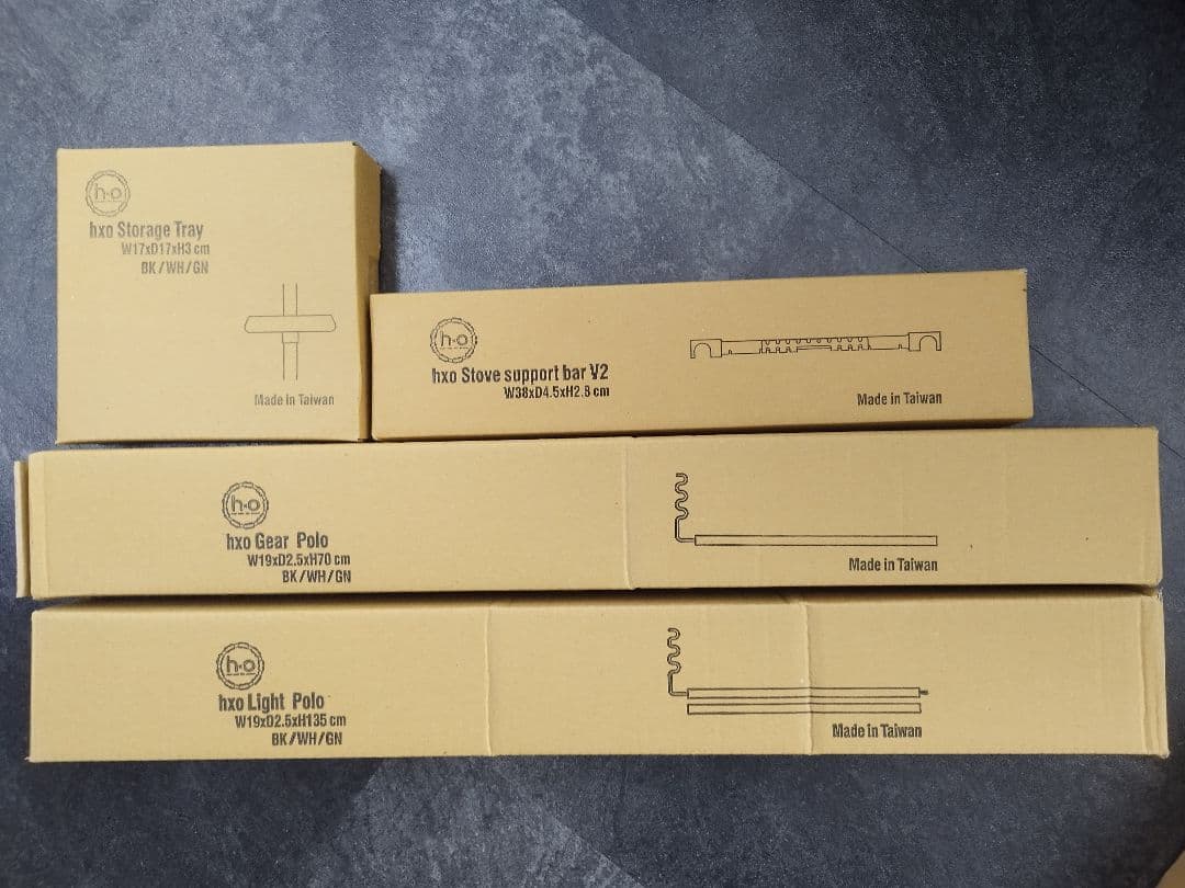 T*R様 hxo Table Black フルセット hxodesign モジュ