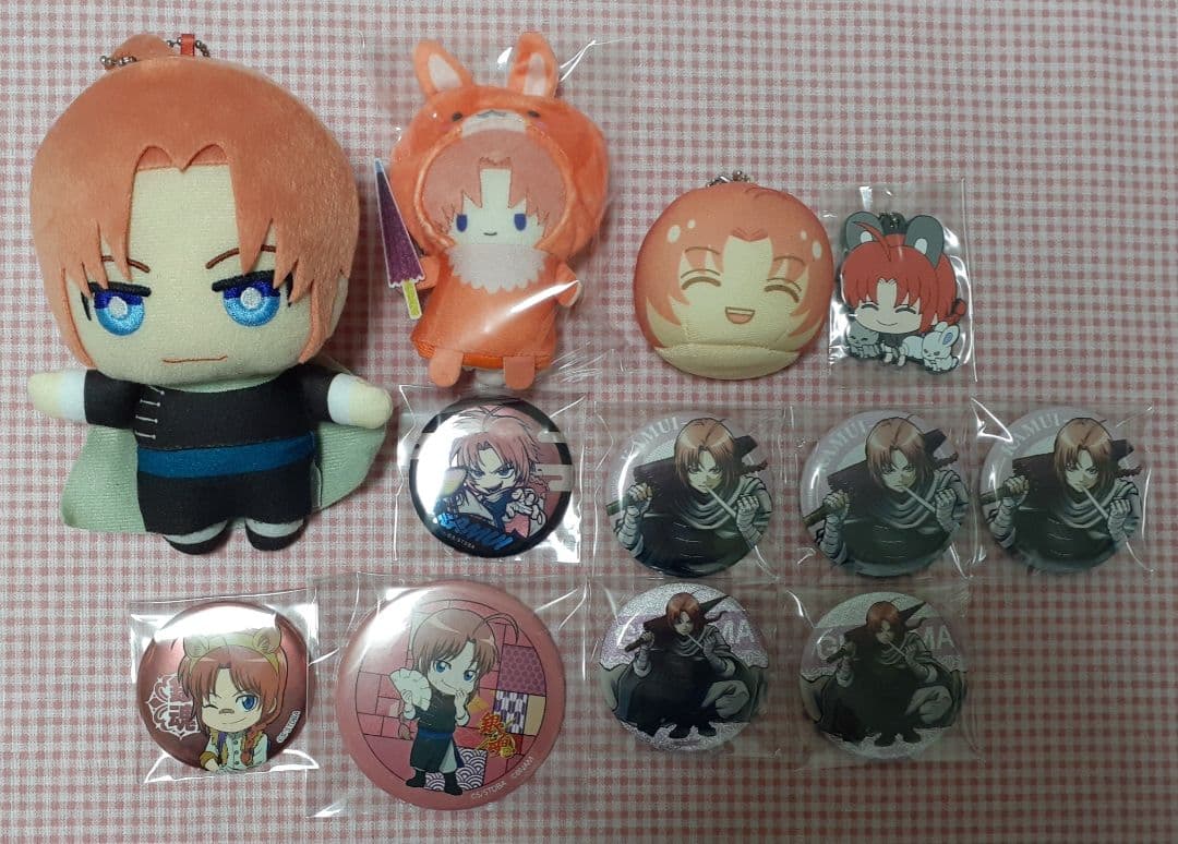 銀魂 神威 ともぬい パペラ 戦闘前 缶バッジ 他 まとめ売り