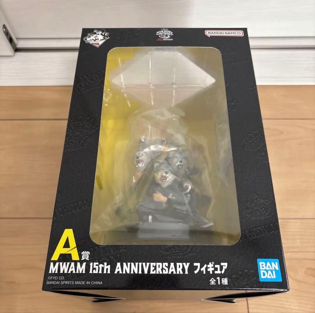 MAN WITH A MISSION 一番くじ　A賞　フィギュア　マンウィズ