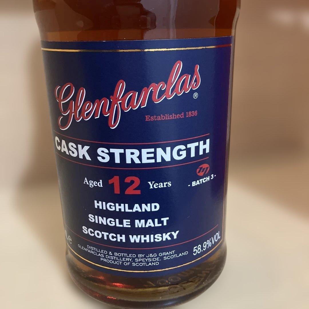 終売品　未開封　グレンファークラス　12年　カスクストレングス　スコッチ