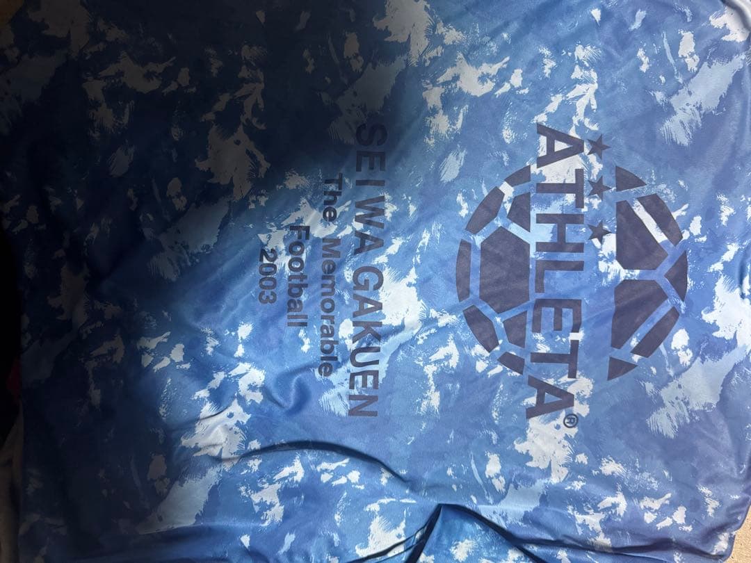 聖和学園練習着 半袖 水色