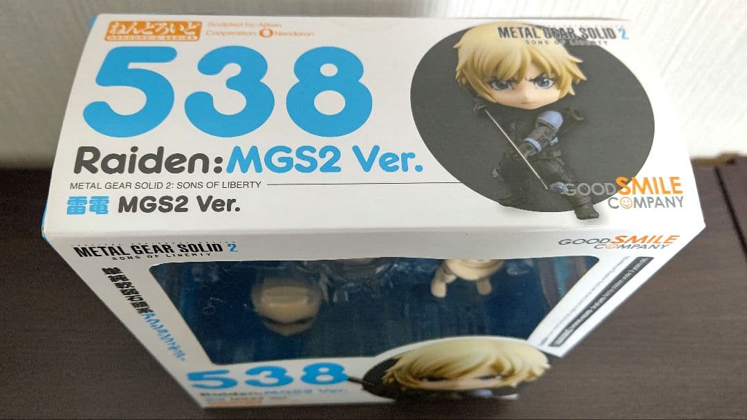 ねんどろいど メタルギアソリッド 雷電 L GEAR SOLID 未開封