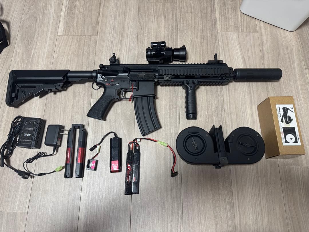 東京マルイ　次世代　HK416 D 電動ガン　カスタム品 超美品　DEVGRU