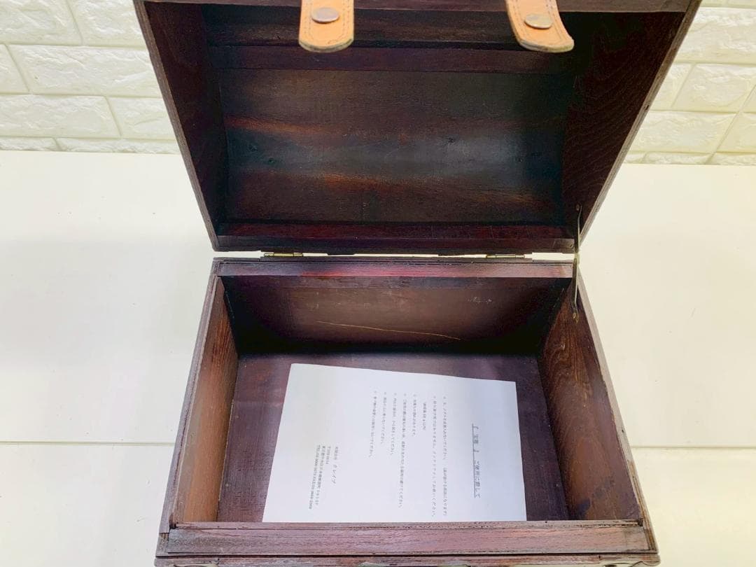 66Z 海物語 宝箱 木製 革製 限定品 パチンコ