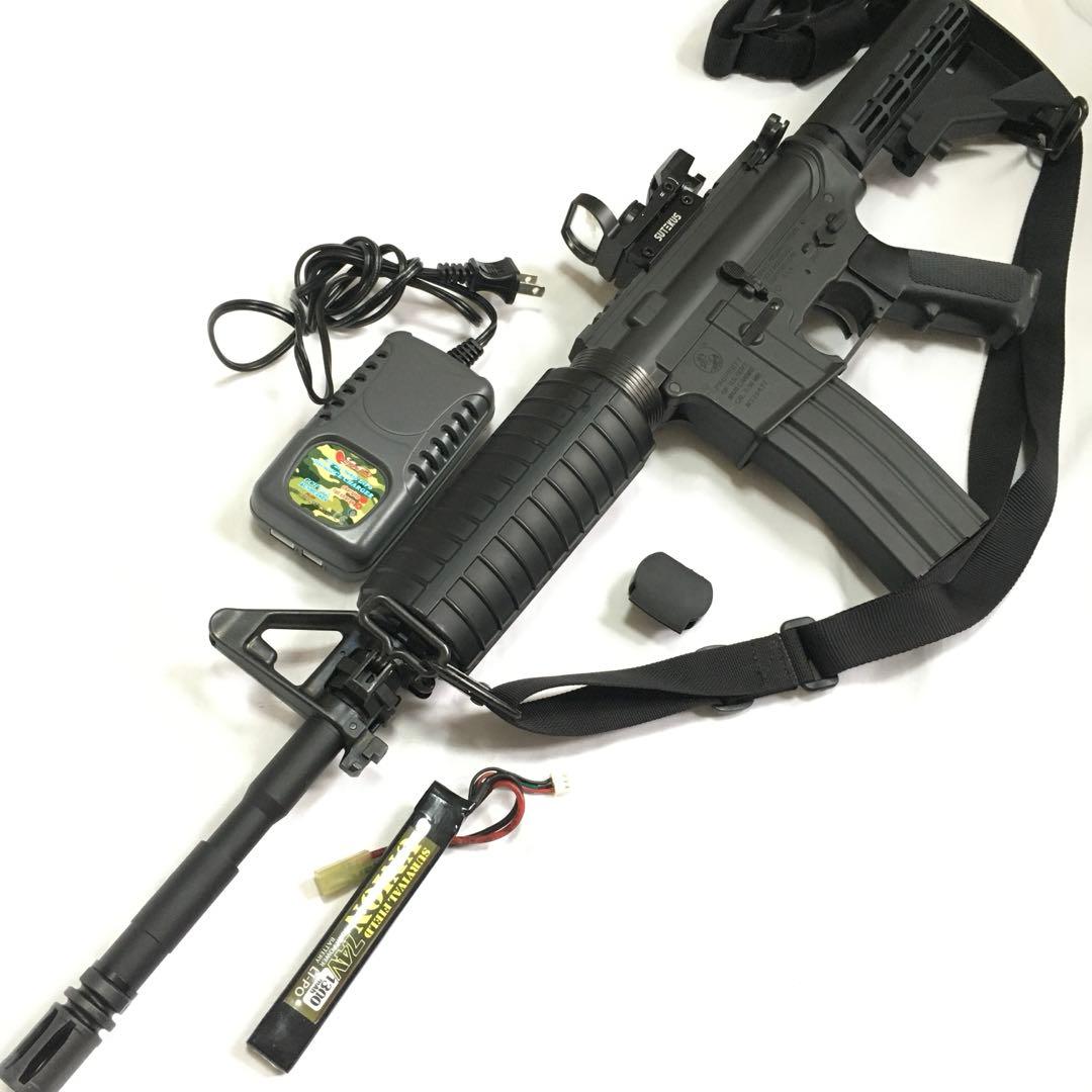 【動作快調!!】 東京マルイ 電動ガン M4A1 サバゲーセット!!