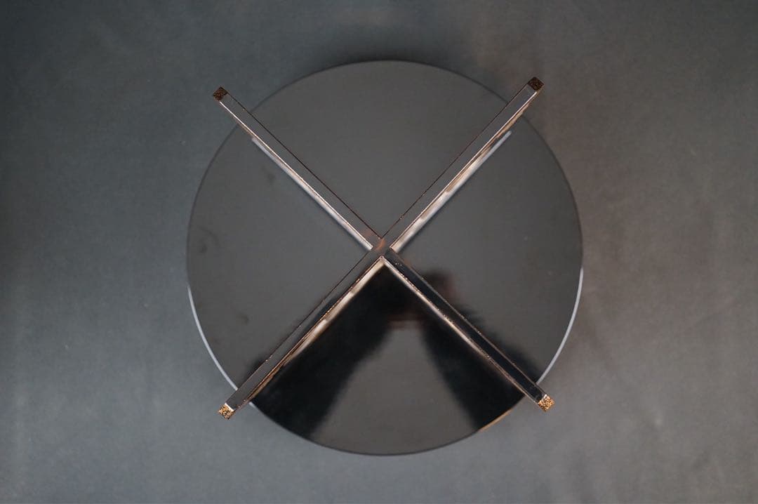 最上位作 加賀蒔絵 野村大仙 遠山若松蒔絵 丸三宝 梨地 共箱