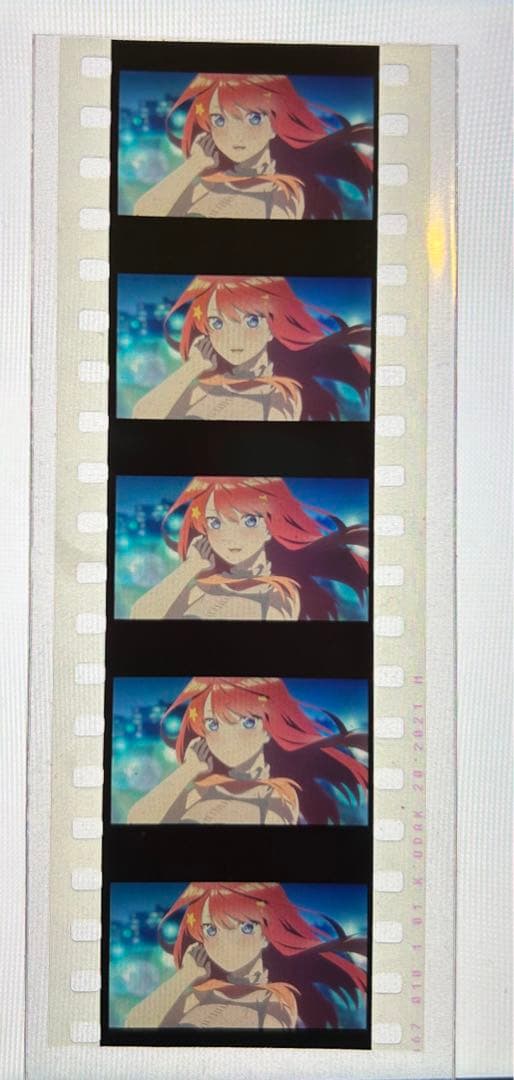 五等分の花嫁　入場者特典　フィルム
