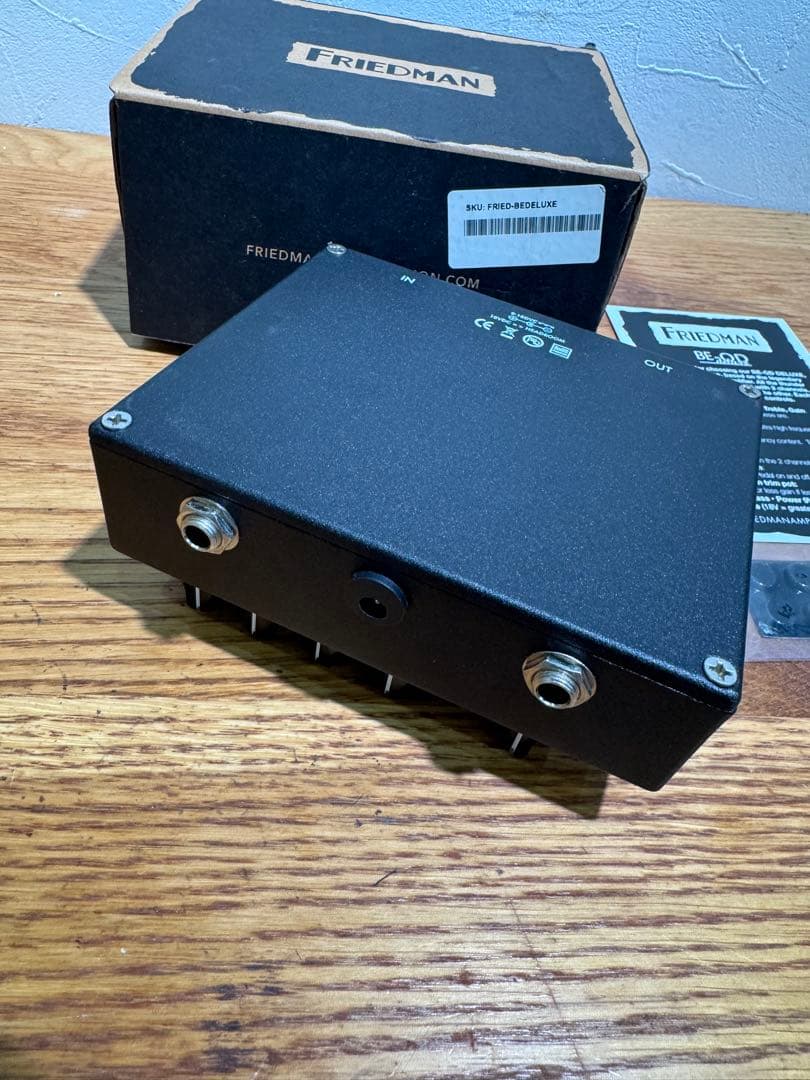 Friedman BE-OD deluxe ギターエフェクター