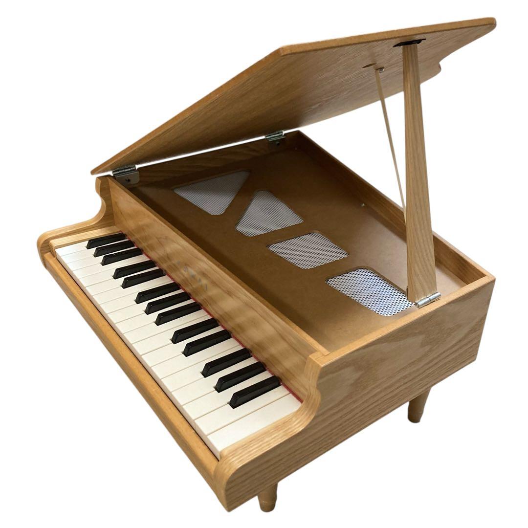 KAWAI 木製 ミニグランドピアノ 32鍵 ナチュラルウッド 美品