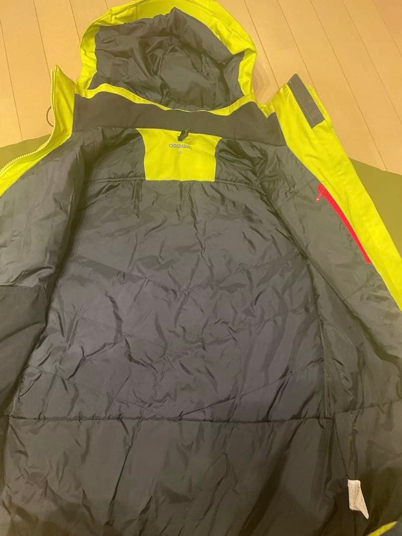 GOLDWIN XL スキーウェア グリーン/イエロー