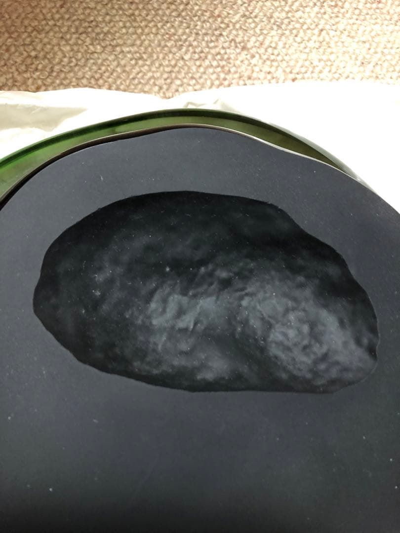 硝硯　益田芳徳氏作　桐箱入