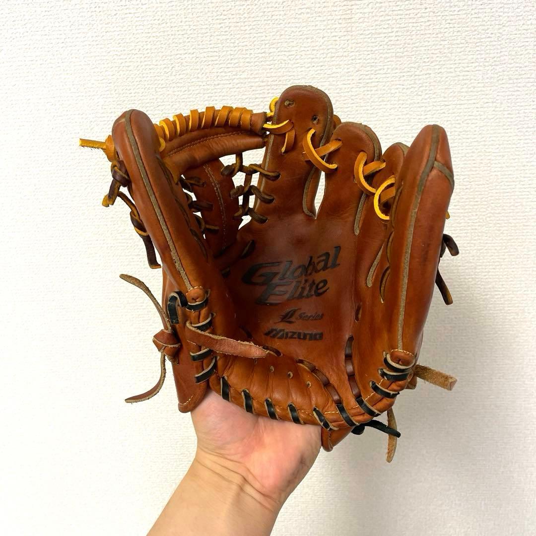 443 ミズノ グローバルエリート 硬式 トレーニング 外野手用