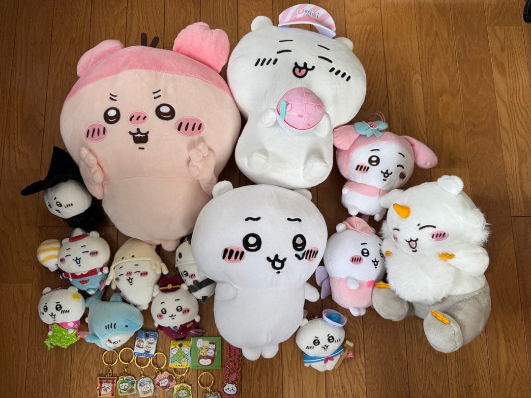 ちいかわ　ぬいぐる、キーホルダー多数　一式