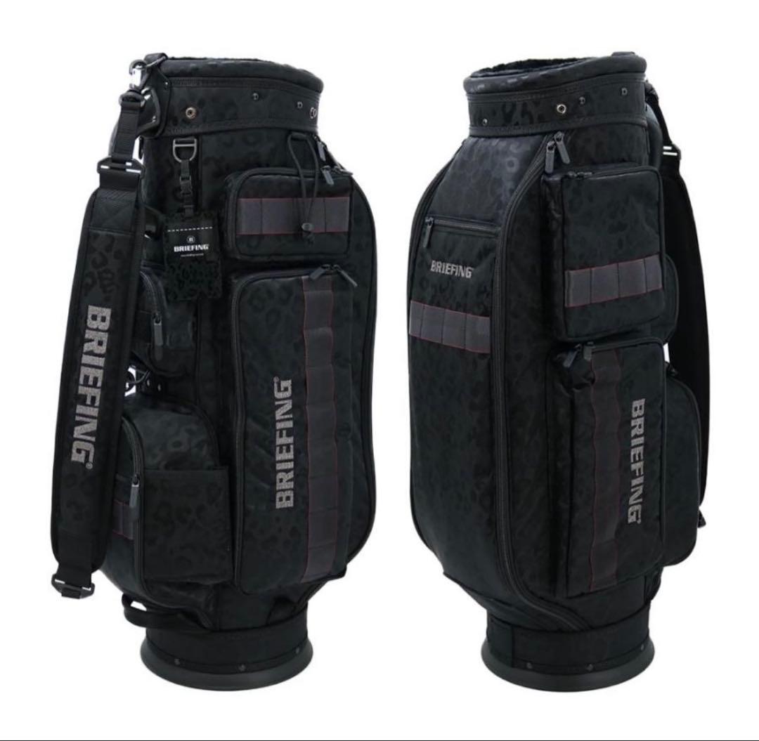 ブリーフィング ゴルフ キャディバッグ 8.5型 BRG251D21 レオパード
