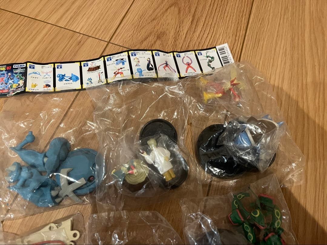 立体ポケモン図鑑SPECIAL02 裂空の訪問者デオキシス編コンプリート10体