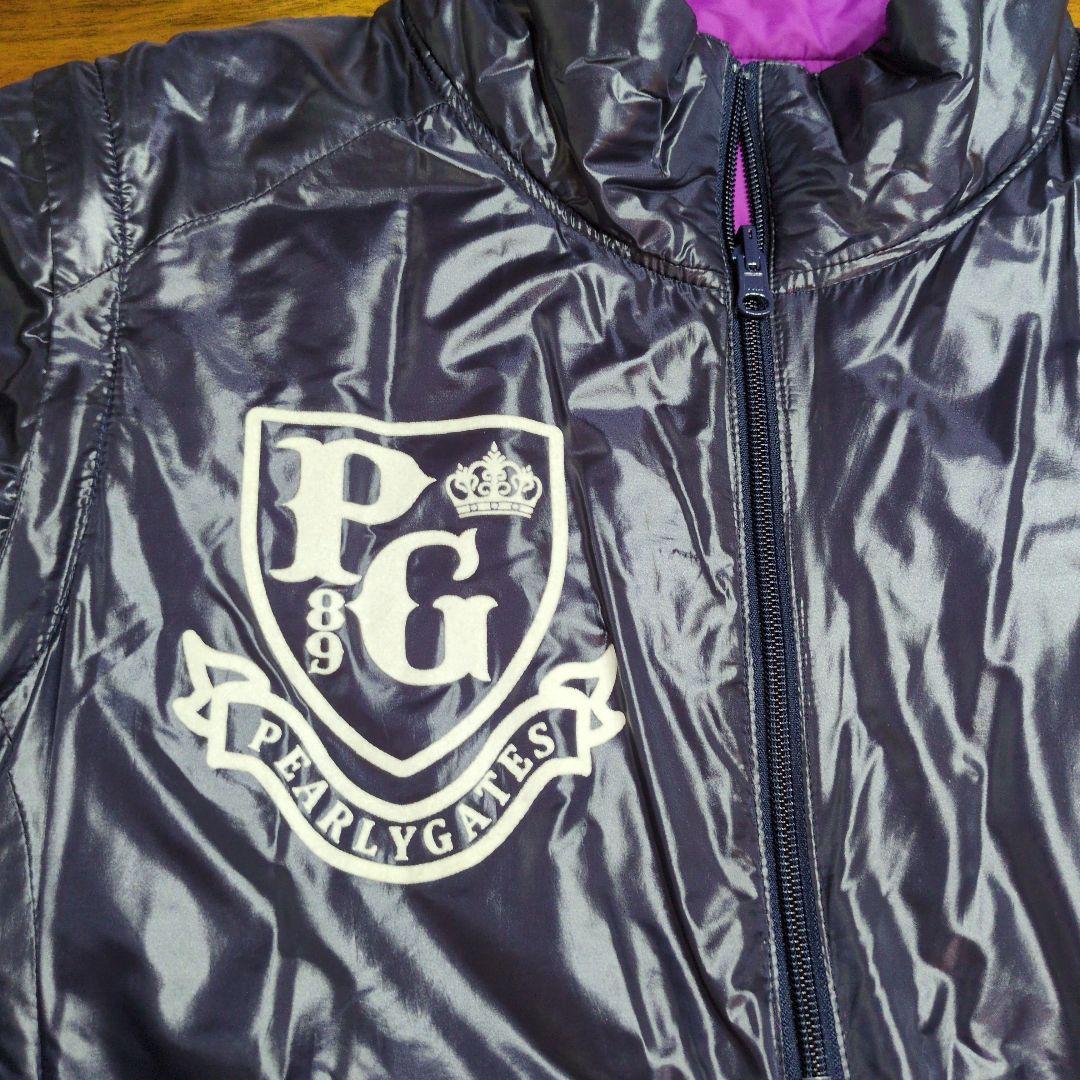 PEARLY GATES ネイビー スニードリバーシブルジャケット